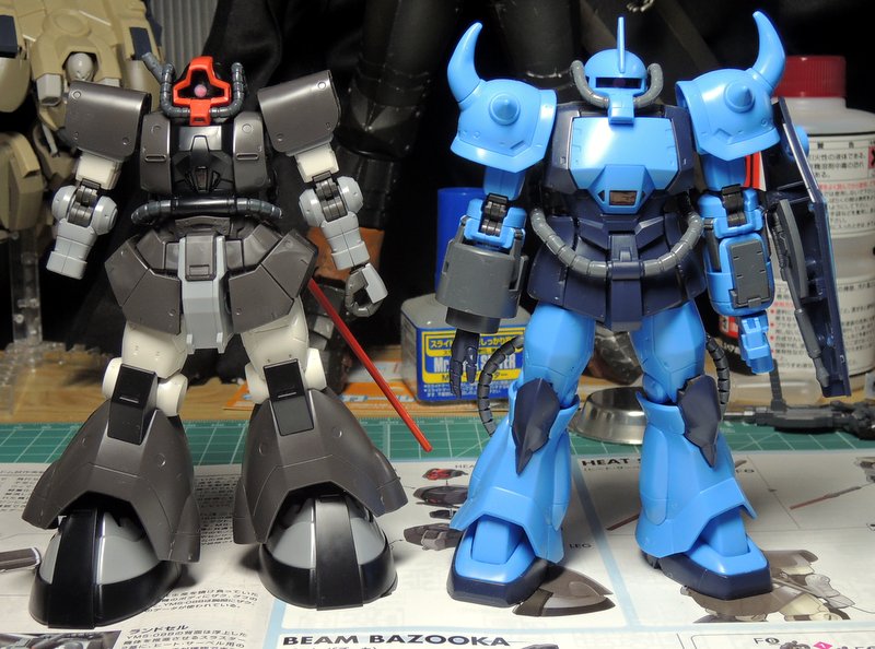 HG プロトタイプグフ、ドム試作実験機